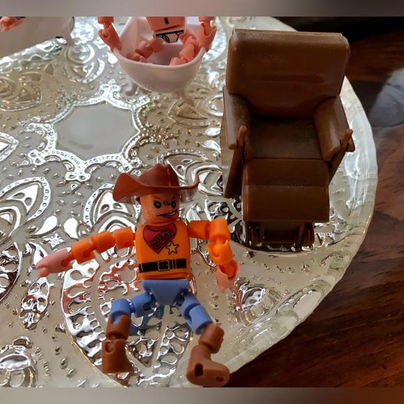 HEX BUGS Nitro Circus Riding Toilet Tub Recliner Mr Lathers Wind Up Toys Figures - Picture 3 of 15